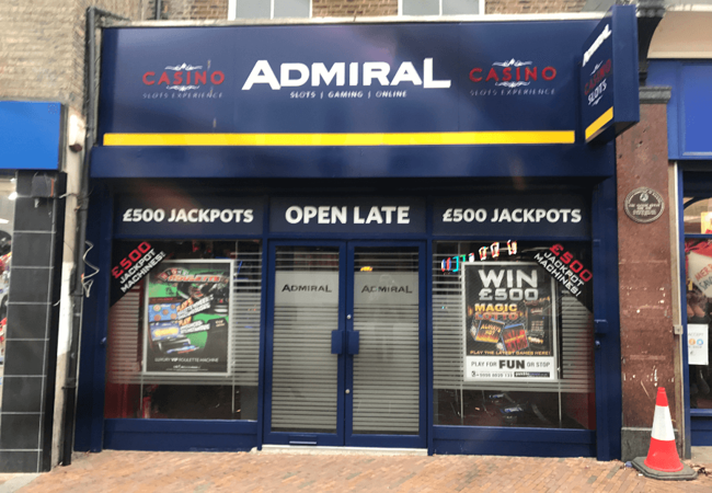 Admiral Casino Hackney exterior 