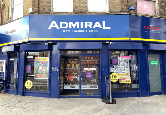 Admiral Casino Woolwich New Road exterior 