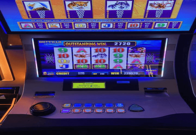 Alamo Casino Las Vegas TA Slot Machine 