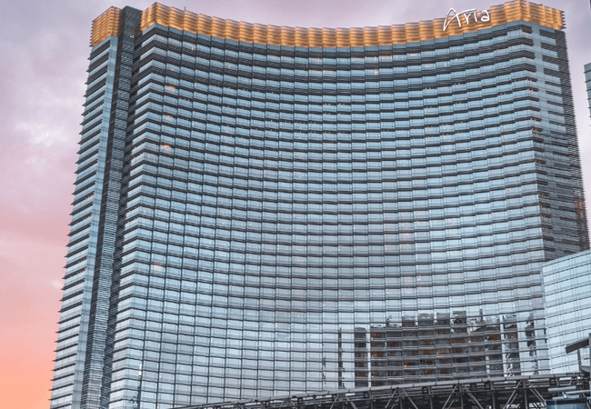 ARIA Resort Casino Outside View Day 