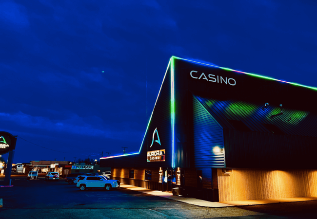 Aurora Casino Evening View 