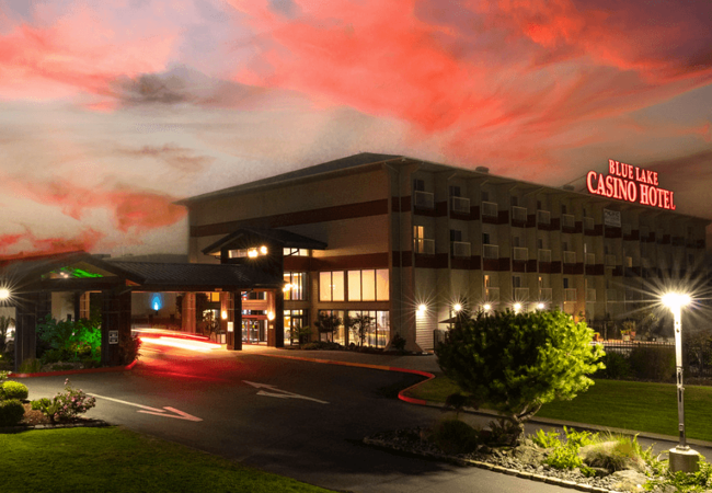 Blue Lake Casino Hotel Outside View 2 
