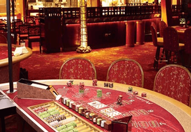 Casino of the Earth poker table 