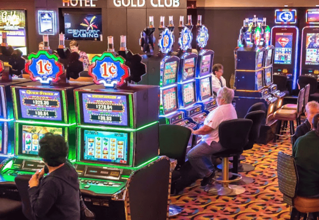 Century Casino Cripple Creek Guests Playing Slots 