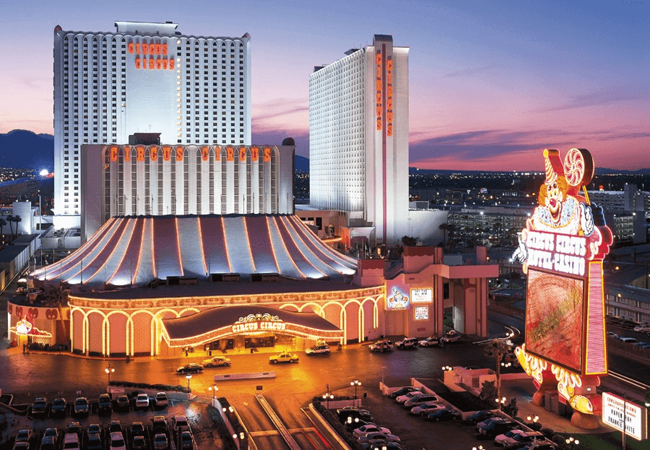 Circus Circus Hotel and Casino Front View