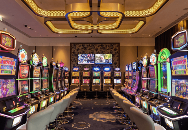 Crown Casino Perth VIP Game Machines 