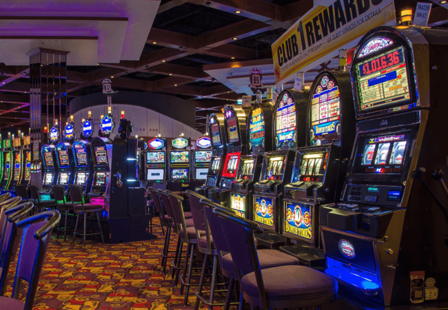 Deerfoot Inn and Casino Gambling Room 1 