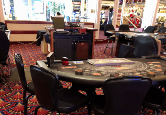 Double Eagle Hotel Casino Poker Table 