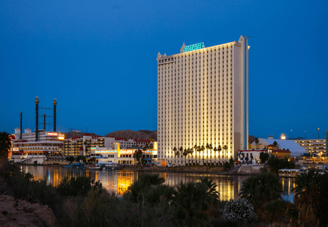 Edgewater Casino Resort Hotel Front View 