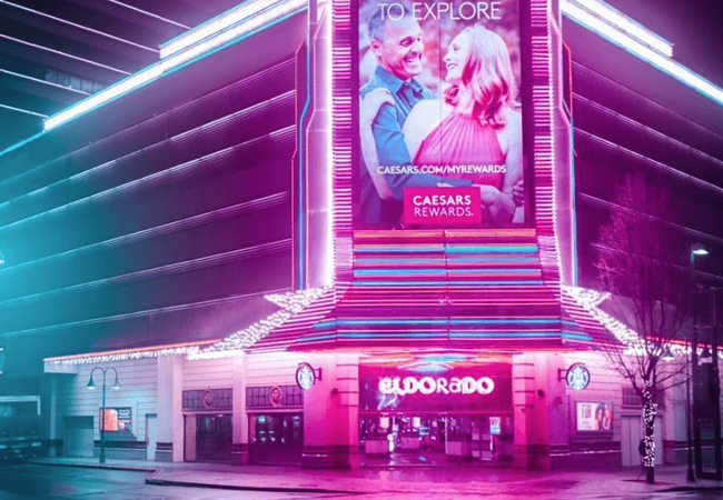 Eldorado Resort Casino Night View 2 