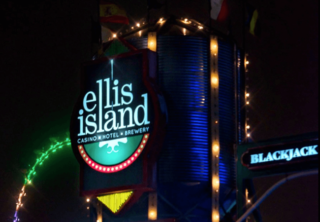 Ellis Island Hotel Night View 1 