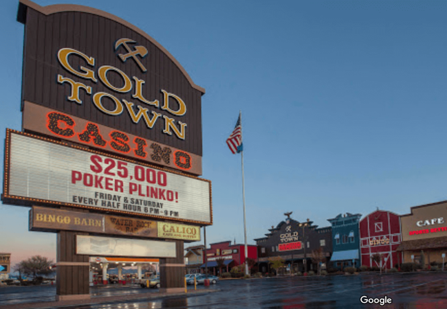 Gold Town Casino Billboard 