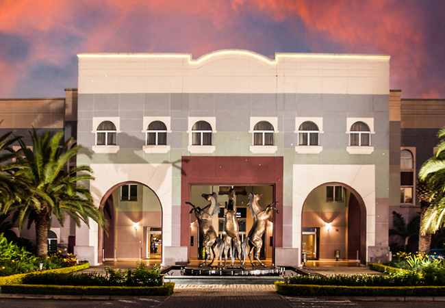 Golden Horse Casino entrance day 