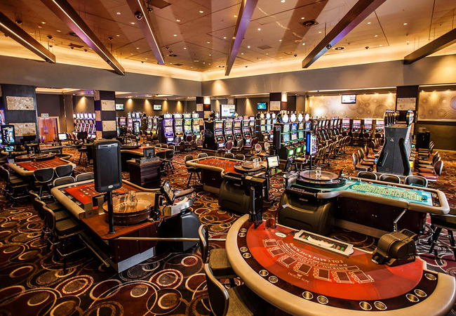 Golden Horse Casino gambling tables 