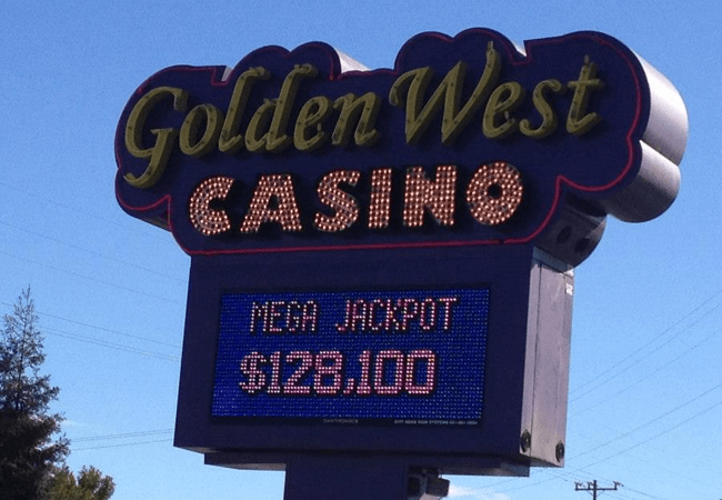Golden West Casino Bakersfield Banner 