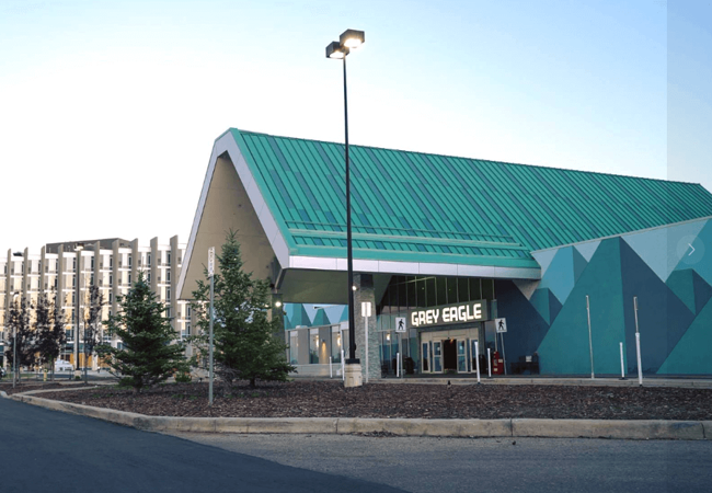 Grey Eagle Resort and Casino Gambling Outside View 2 