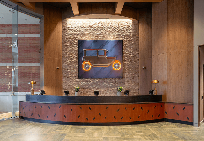 Hollywood Casino at Greektown reception 