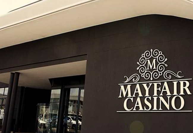 Mayfair Casino entrance 