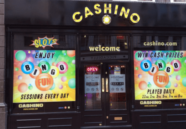 MERKUR Cashino Slots Birmingham New Street Front Entry 