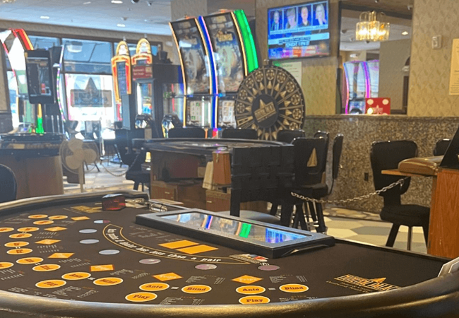 Mineral Palace Hotel and Gaming Gambling Room 