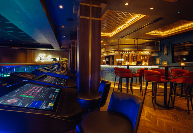 Napoleons Casino Restaurant Bradford interior 