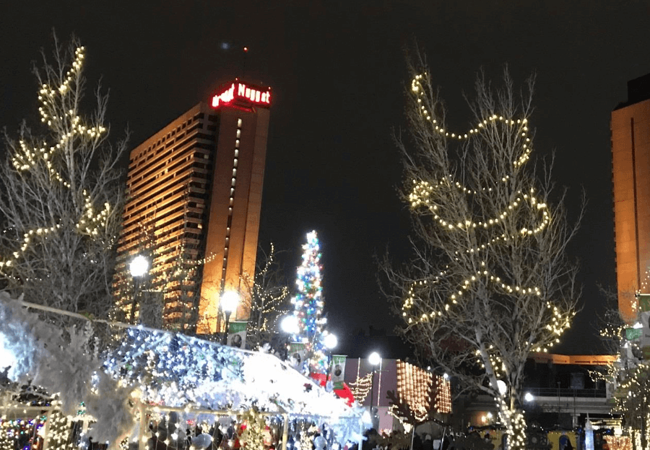 Nugget Casino Resort in the Winter 