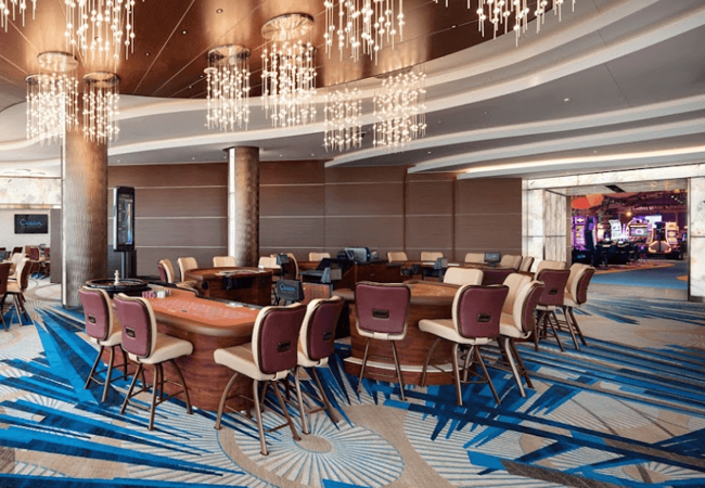 Ocean Casino Resort lounge 