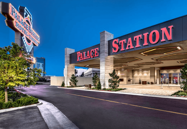 Palace Station Hotel and Casino Side View 