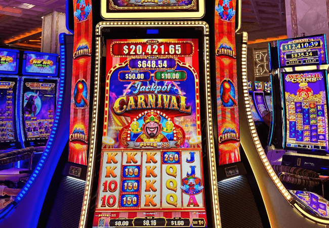 Peppermill Resort Spa Casino Carnival Slot 