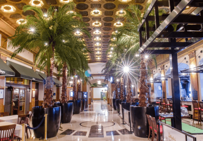 Resorts Casino Hotel hall 