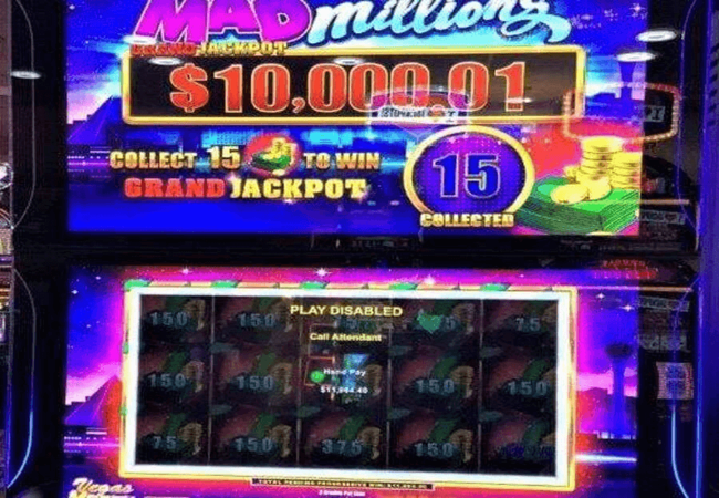 Saganing Eagles Landing Casino slot jackpot 1 