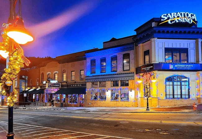Saratoga Casino Black Hawk Outside View 2 