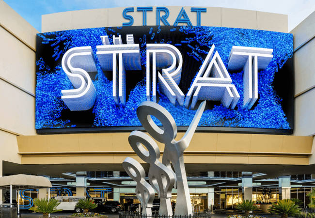 The STRAT Hotel Casino and SkyPod Outside View 2 