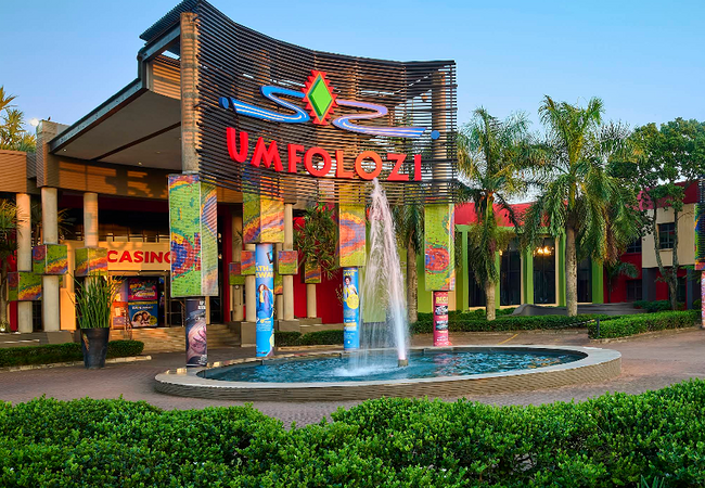 Umfolozi Hotel Casino entrance 