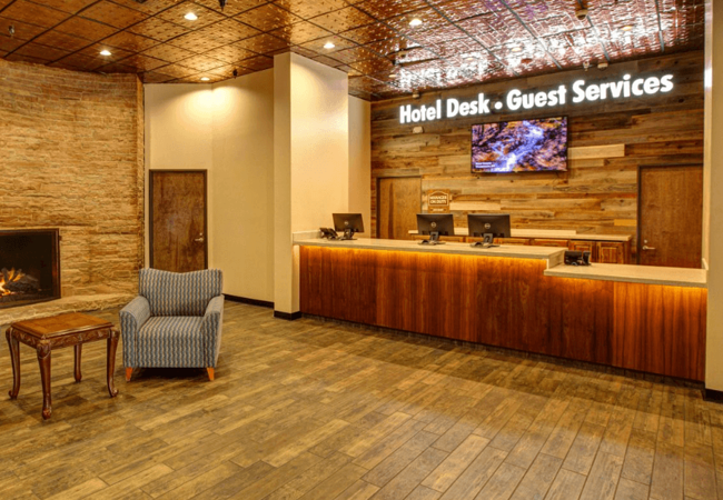 Winners Inn Casino Hotel Desk 