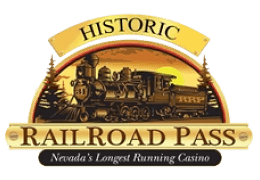 Railroad Pass Hotel and Casino logo