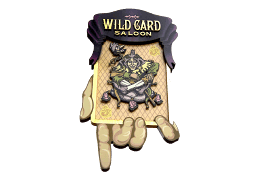 The Wild Card Saloon logo