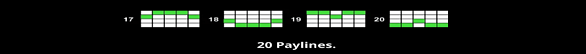 3 lucky rainbows paylines 3 Paylines