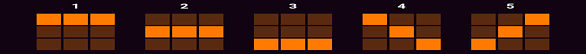 3 roaring bells hold and win 3x3 paylines 1 Paylines
