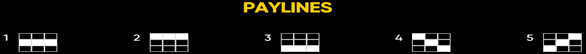 3 thunders paylines Paylines