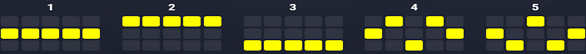 4 super piggypots hold and win paylines 1 Paylines