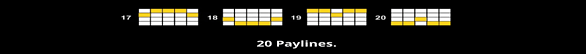 action boost amber island paylines 3 Paylines