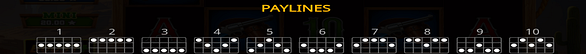 blazing bullets hold and win paylines Paylines