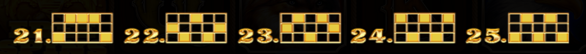 buffalo hold and hit paylines 5 Paylines