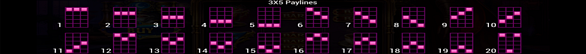 draculatte 7s paylines 2 Paylines