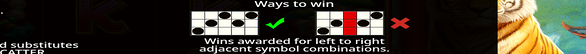 dragon tiger fortunes paylines 1 Paylines