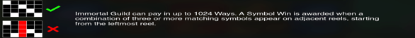 immortal guild payline Paylines