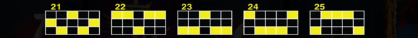 last dragon rings of fortune paylines 5 Paylines
