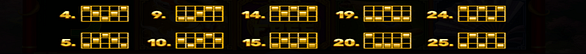 majestic red dragon paylines 3 Paylines