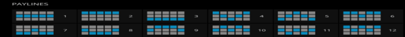 midnight show payline1 Paylines